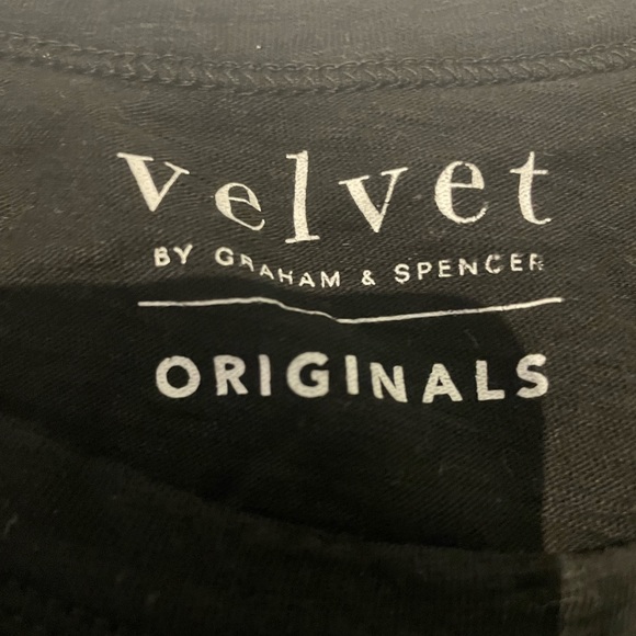 Velvet black tshirt xs - Picture 2 of 3